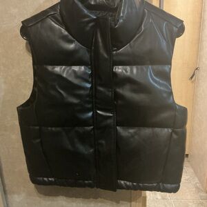 Cavalini Black Quilted Vest